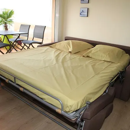 公寓 Dernier Etage Vue Mer Parking 昂蒂布